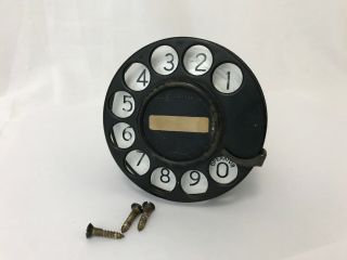 Western Electric 4h Vintage Rotary Dial Made In Usa - Loud Clackity Clack Dial