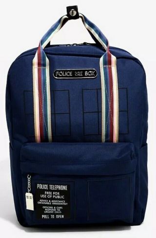 Doctor Who Thirteenth 13th Doctor Double Handle School Camp Book Bag Backpack