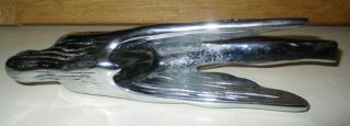 ANTIQUE 1941 CADILLAC FLYING LADY GODDESS CHROME PLATED HOOD ORNAMENT 4