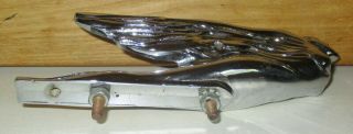 ANTIQUE 1941 CADILLAC FLYING LADY GODDESS CHROME PLATED HOOD ORNAMENT 5