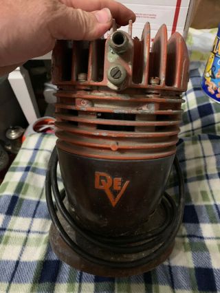 Vintage Devilbiss Portable Air Compressor,  W/GE Motor 1/3hp In GoodWorking Order 5
