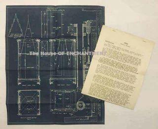 Thayer Blueprint “amazia”.  Comes With Instructions