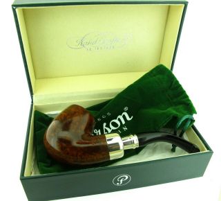 Peterson System Silver Spigot Chubby Pipe Unsmoked