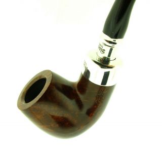 PETERSON SYSTEM SILVER SPIGOT CHUBBY PIPE UNSMOKED 3