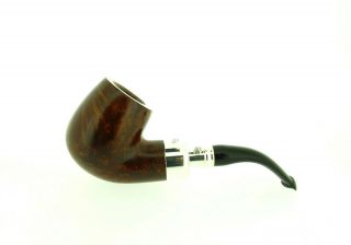 PETERSON SYSTEM SILVER SPIGOT CHUBBY PIPE UNSMOKED 6