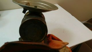 AUTOLITE CARBIDE MINER ' S LIGHT LAMP WITH HAT SOLID 4
