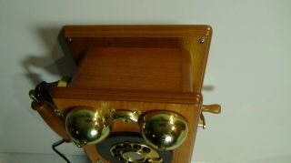 Thomas COLLECTORS Edition Wall Phone PP - 9 PUSH BUTTON Country 1927 Oak 7