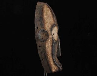 African Tribal Art Bembe wooden Mask from Democratic Republic of Congo DRC 6