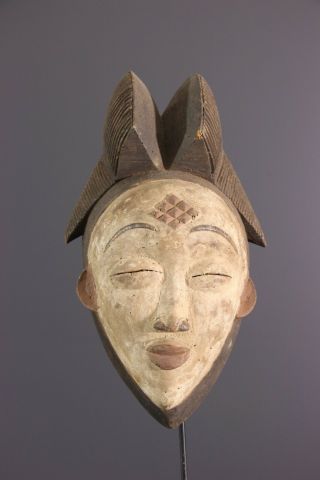 Punu Mask African Tribal Art Africain Arte Africana Afrikanische Kunst