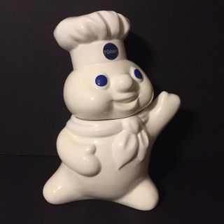 Vintage Benjamin & Wedwin 1996 Pilsbury Dough Boy Ceramic Cookie Jar