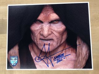 Jesse Jensen Saesee Tiin Officially Licensed Star Wars Autograph