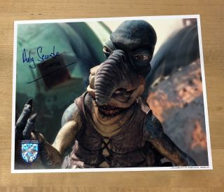 Andy Secombe Watto Officially Licensed Star Wars Autograph