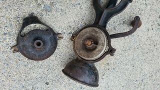 Antique Enterprise No 0 Coffee Mill Grinder Black Cast Iron 6