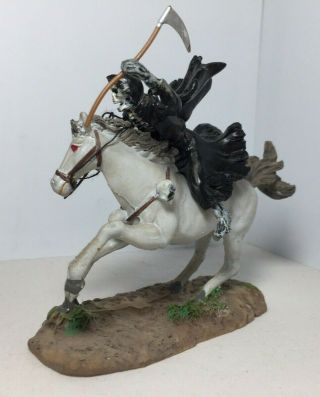 Death on a Pale Horse,  Lemax Spooky Town Resin Figurine Fine Detail 3