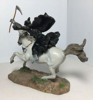 Death on a Pale Horse,  Lemax Spooky Town Resin Figurine Fine Detail 5