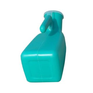 YUMSUM Thick Firm Male Urinal Urine Bottle with Lid 32oz.  /1000mL Green 5