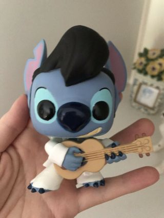 Funko Disney Elvis Stitch Loose Figure No Box Funko Lilo & Stich Guitar
