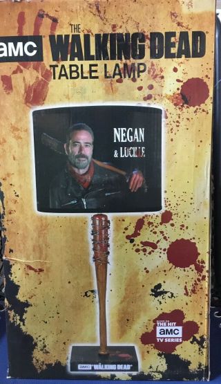 The Walking Dead Negan/lucille Table Lamp