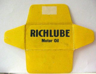 Vintage Very Rare Richlube De Safety Razor Blade Made In Usa