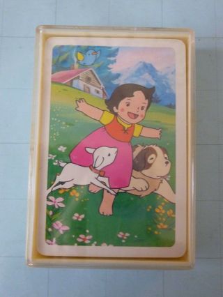 Heidi,  Girl Of The Alps Playing Cards Deck Japan Anime 1970 