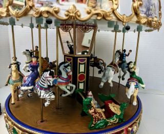 Mr Christmas Holiday Around The Carousel Animated With 30 Songs 5