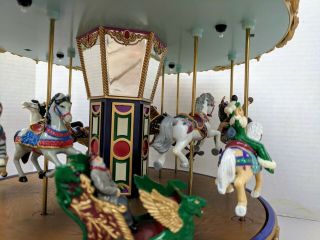 Mr Christmas Holiday Around The Carousel Animated With 30 Songs 6