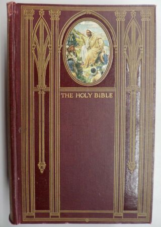 1910 The Holy Bible With 100 Illustrations By Harold Copping Mn196