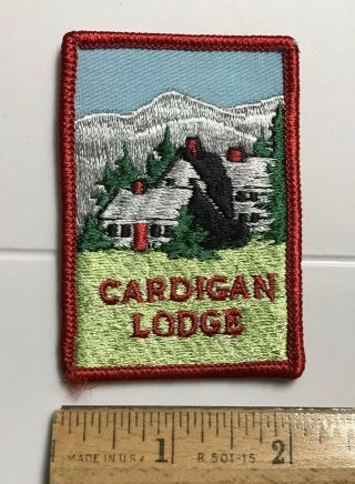 Cardigan Lodge Appalachian Mountain Club Amc Hampshire Nh Souvenir Patch