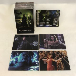 Van Helsing (2004) Complete Trading Card Set (72 Cards) W/ Hugh Jackman Dracula