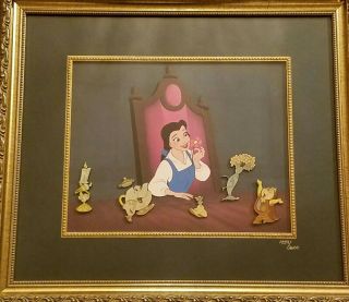 Disney " Beauty & The Beast 10th Anniversary Commemorative Pin Set " 1259/3000