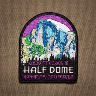 Half Dome Yosemite Embroidered Patch