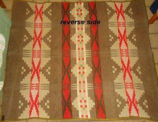 100 yr Old Wool Pendleton Camp Blanket Cayuse Indian Oregon Trade Native Americn 6