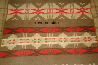 100 yr Old Wool Pendleton Camp Blanket Cayuse Indian Oregon Trade Native Americn 8