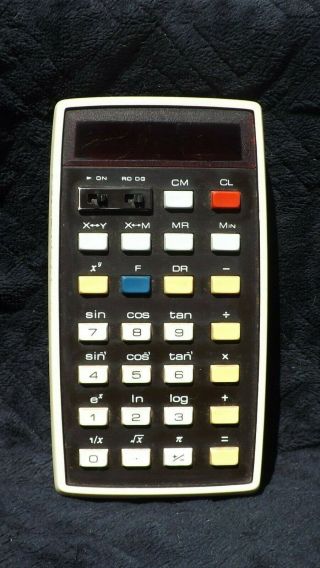 Vintage Retro 1970’s Red Led Mc0 - 515 Calculator