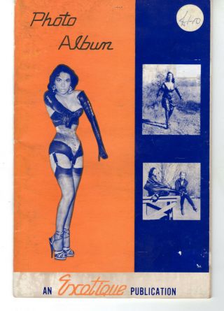 Exotique Photo Album No 6 Burmel Pub 1957 Corsets Ff Nylons Heels Pin - Up Leather