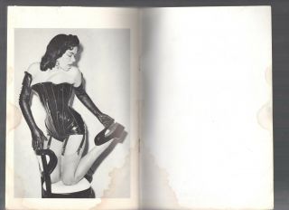 Exotique Photo Album No 6 Burmel Pub 1957 CORSETS FF Nylons Heels Pin - Up Leather 4