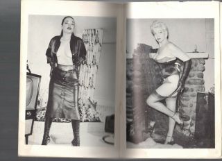 Exotique Photo Album No 6 Burmel Pub 1957 CORSETS FF Nylons Heels Pin - Up Leather 6