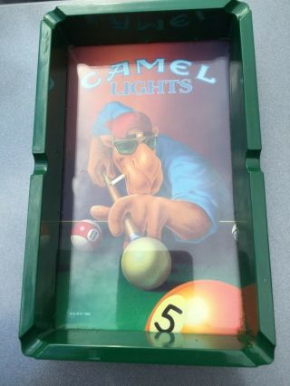 Vintage 1992 Joe Camel Billiards Ashtray - Smokin’ Joe’s - Camel Cigarettes