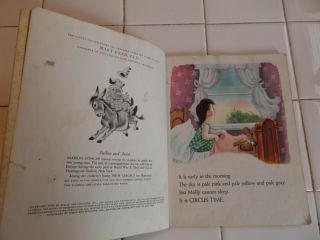 Circus Time,  A Little Golden Book,  1948 (A ED;VINTAGE BROWN BINDING) 4