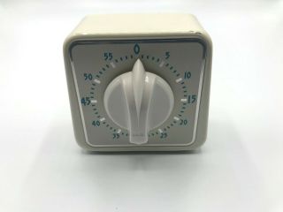 Vintage Sears Lux Robert Shaw 60 Minute (1 Hour) Kitchen Timer Usa