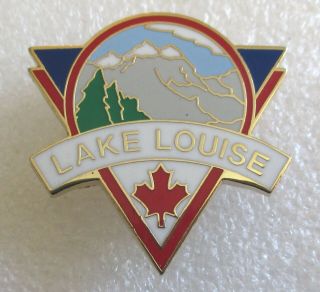 Ski Lake Louise - Skiing Resort Souvenir Collector Pin - Alberta Canada