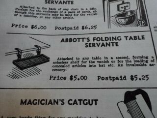 Vintage Abbott ' s Table Servante 4