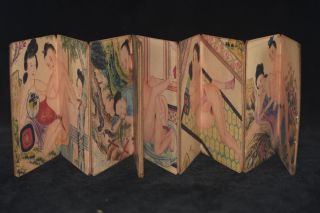ancient painting shunga artistic erotic viusal painting book K12 4