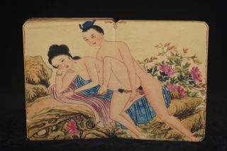 ancient painting shunga artistic erotic viusal painting book K12 5