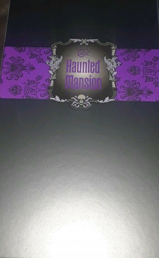 Disney parks Haunted Mansion 50th host a ghost EZRA BEANE w death certificate 2