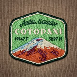 Cotopaxi Embroidered Patch