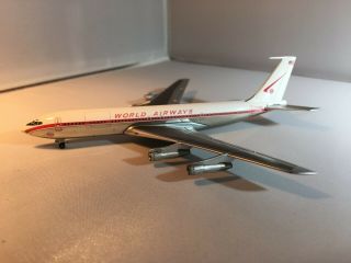 1/400 Aeroclassics World Airways B.  707 N374wa