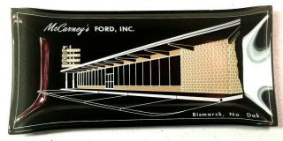Ford Ashtray Vintage Mccarney’s Ford Cars Bismarck Nd North Dakota Advertising