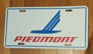 Piedmont Airlines License Plate