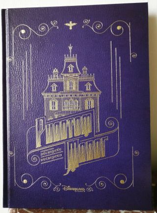 Disney - Disneyland Paris Exclusive Phantom Manor 100 Page Limited Edition Book